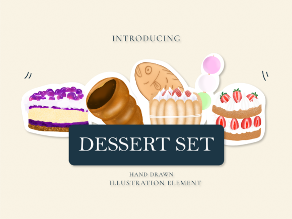 I Love Dessert Hand Drawn: A Sweet Addition to Your Creative Projects